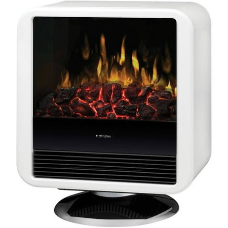 Dimplex Dcs19W White Electric Flame Cube Stove