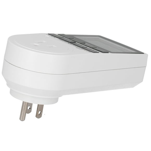 Timer Switch Socket, Programmable 10A High Accuracy Digital Outlet Timer, For Kitchen Appliances Fan Mobile Phone Chargers Lamp US Plug 120V