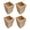 Square slot 6 6-10cm, variant on Pack of 4 Heavy Duty Wooden Furniture Leg Raisers Provide Extra Height & Improved Flows for Underneath Furniture