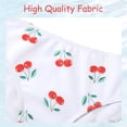 thumbnail image 6 of Girls Swimsuits with Cover Up Skirt 3 Piece Halter Triangle Bathing Suits Bikini Set for Size 5-13, 6 of 6
