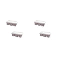 thumbnail image 2 of Inteprter 2 piezas de accesorios para equipos de bandeja de hielo, caja de sujeción de bloques, accesorio para hacer refrigerador, molde Simple con tapa, Inteprter CBP463467, 2 of 6