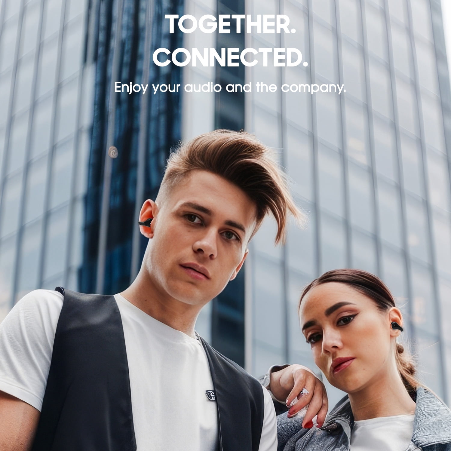 C1Pro Ear Clip Earbuds Clip On Ear Buds Wireless Bluetooth Earbuds Freeclip Bluetooth Headphones Open On Earring Cuff Earbud Earrings Clips Free Bud For Ears Glasses Living Need Open-Ear Comfort