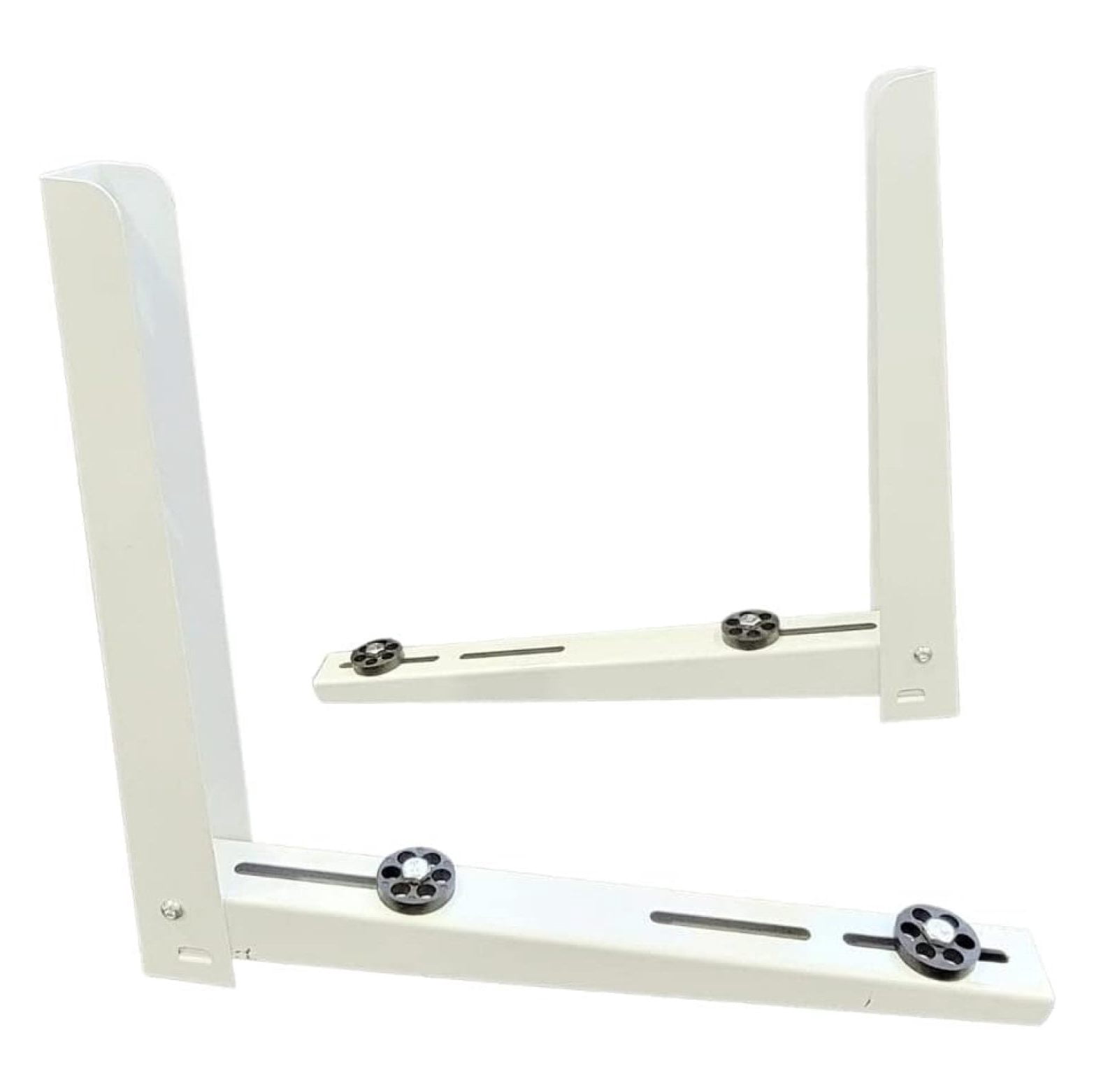 Heavy Duty Outdoor Bracket-Steel Plate, ,Air Conditioner Support Brackets, Bracket Stand for Mounting Mini Split Fits 7000-12000 Btu Units,Two-Way mounting Design,Support up to 260lbs.
