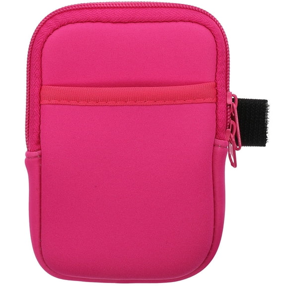 HEANUJJ Rosy Neoprene Water Bottle Pouch Portable Outdoor Tumbler Bag with Adjustable Strap