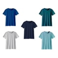 thumbnail image 5 of Paquete Playeras Cuello Redondo 5 Pz Algodón Premium Suave, 5 of 5