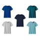 thumbnail image 5 of Paquete Playeras Cuello Redondo 5 Pz Algodón Premium Suave, 5 of 5
