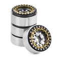 thumbnail image 2 of Cubo de rueda de Metal Vogacara 4 Uds para coche de Control remoto 1,9 accesorios de encaje de llanta adaptadores de oruga RC plata + oro FN012016-03, 2 of 6
