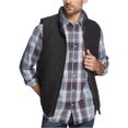 thumbnail image 1 of Chaleco impermeable para hombre Puffer Outerwear, negro, mediano, 1 of 1