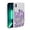 Purple - Tulip, variant on iPhone X/iPhone Xs Case, Clear Ultra Slim TPU Phone Case for iPhone X/iPhone Xs (5.8 inch), Shockproof Phone Bumper Cover, Anti-Scratch Clear Back Case, Transparent