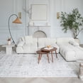 thumbnail image 3 of Rug Branch Atlas Scandinavian Indoor Area Rug, Beige Ivory, Distressed - Living Room, Bedroom, Dining Room, and Kitchen, 3 of 7
