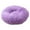 #01 Purple, variant on FNOCHY Round Calming Donut Dog Bed for Medium/Small Dogs, Refillable w/ Removable Washable Cover, For Dogs Up to 45 lbs - Shaggy Plush Long Faux Fur Donut Bed
