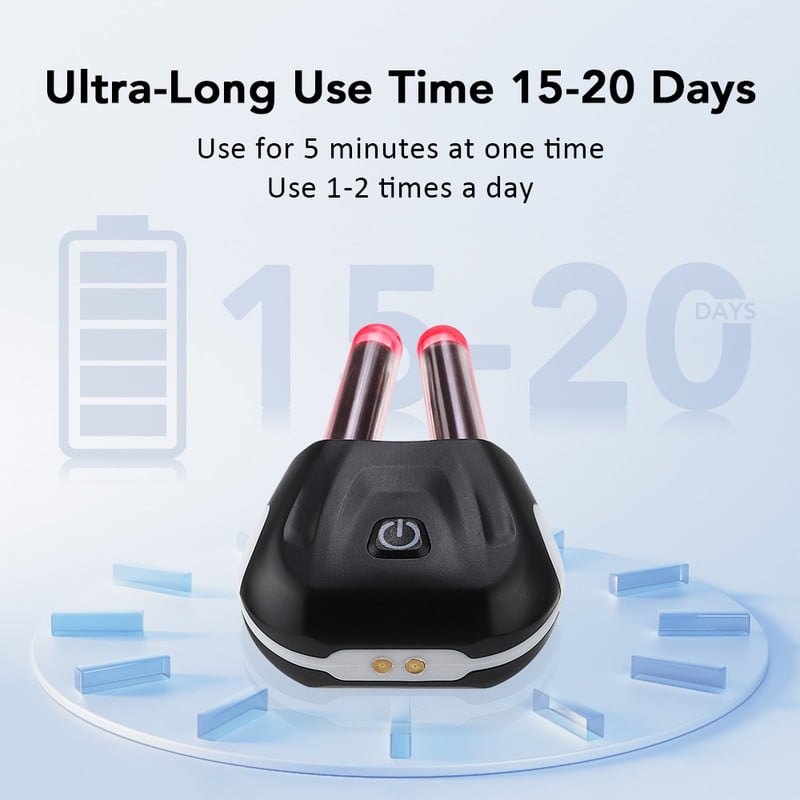 2025 Nose Device, Rechargeable Portable Rhinitis Phototherapy Device, Itchy Nose Relief Device Provides Rapid And Effective Sterilization, Easy Cleaning and Maintenance
