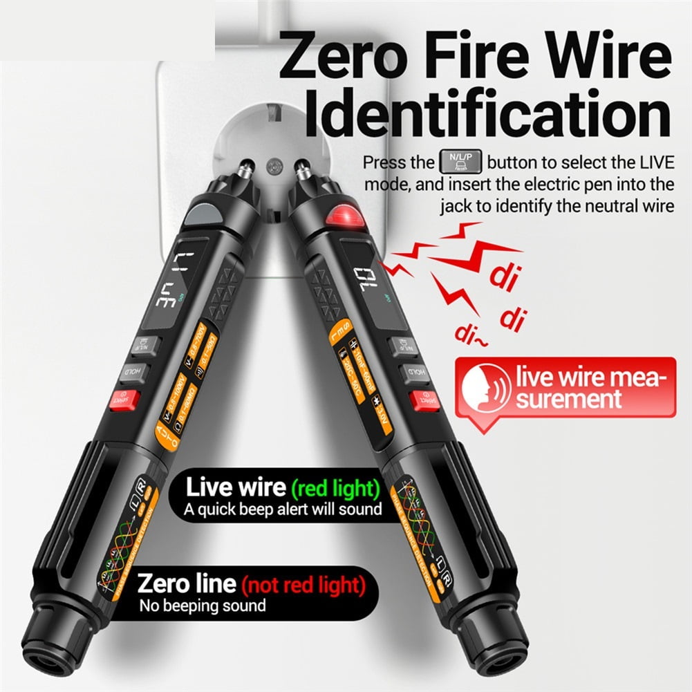Multimeter Voltmeter Smart Digital Multimeter Pen Voltage Tester Smart Voice Broadcast Tester ,High&Low Sensitivity