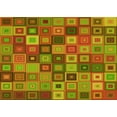 thumbnail image 1 of Ahgly Company Indoor Rectangle Patterned Pistachio Green Area Rugs, 5' x 8', 1 of 6