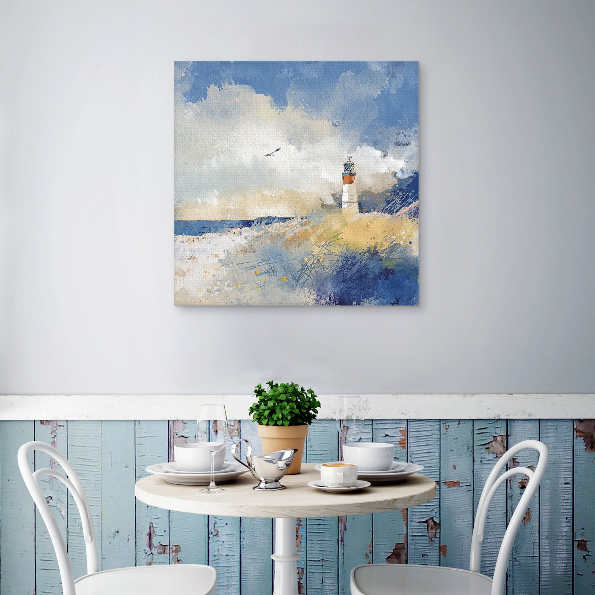 Summer Dunes by Ken Hurd Lighthouse Canvas Art