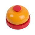 thumbnail image 2 of Campana de llamada, campana de mesa, 2,5 pulgadas de diámetro, campana de entrenamiento para mascotas, campana de comida, campana con anillos de Metal, 2 of 8