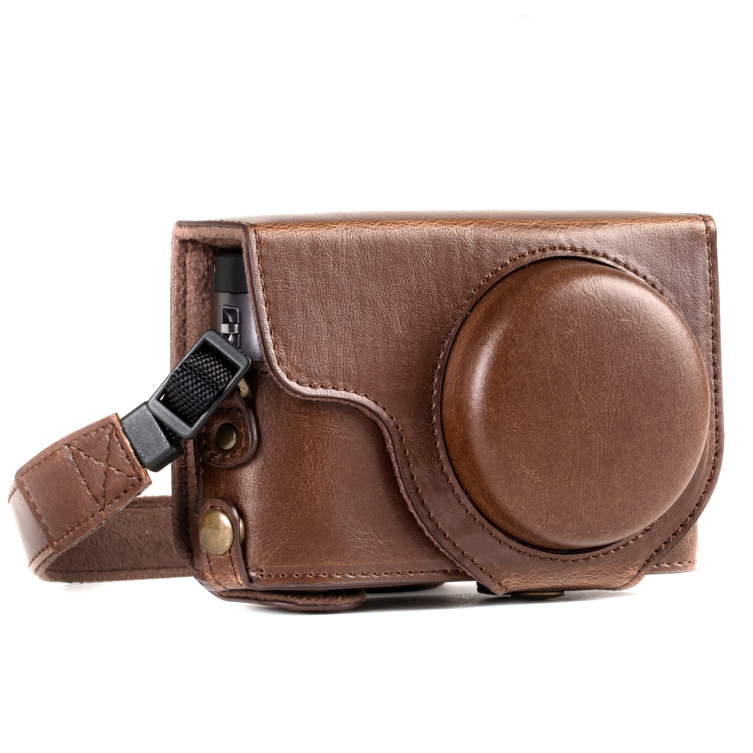 MegaGear MG1259 Ever Ready Leather Camera Case compatible with