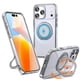thumbnail image 1 of For iPhone 17 Pro Max Case Compatible with MagSafe TPU + PC Kickstand Phone Cover - Navy Blue, 1 of 5