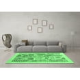 thumbnail image 3 of Ahgly Company Indoor Rectangle Abstract Emerald Green Contemporary Area Rugs, 8' x 10', 3 of 4