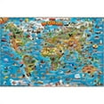 thumbnail image 2 of World Illustrated 250 Piece Jigsaw Puzzle, 2 of 2