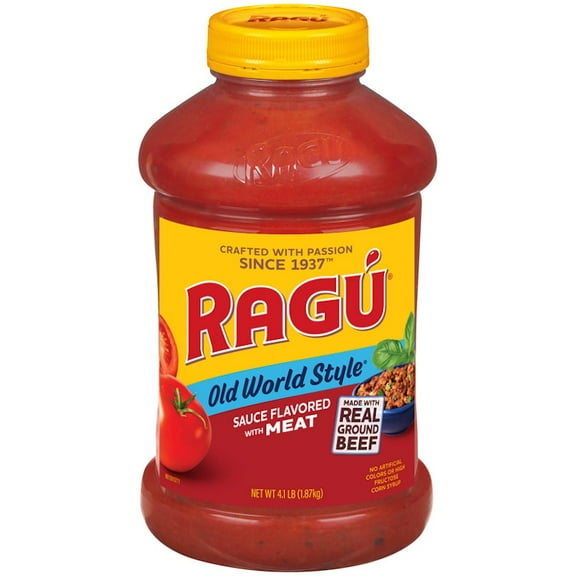 Ragu Sauce, Flavored with Meat