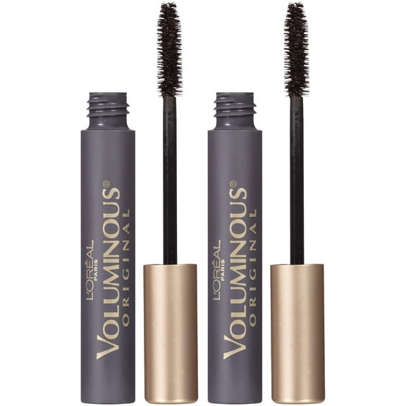 L'Oreal Paris Voluminous Original Mascara, Blackest Black, Clump-Resistant, Stocking Stuffers 0.56 fl oz