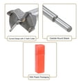 thumbnail image 4 of Broca de madera de vástago redondo de carburo Uxcell de 23mm de diámetro, 17mm, 4 of 5
