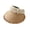 Beige, variant on Women Straw Sun Visor Summer Beach Visor Wide Brim Foldable Ponytail Hat for Women Travel Outdoor Wear