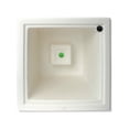 thumbnail image 5 of Algreen Covington 16" Self-Watering Planter Cube - White Resin, 5 of 8