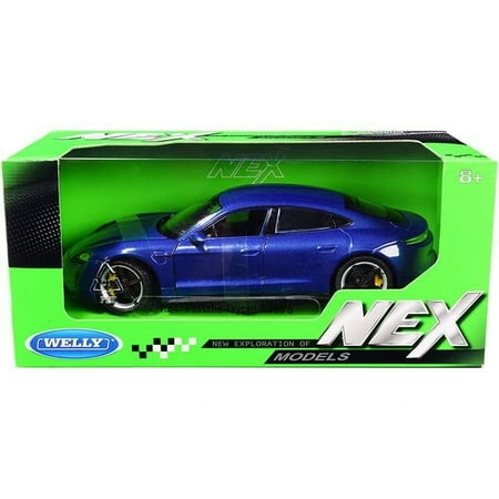 Porsche Taycan Turbo S Blue Metallic  NEX Models  1/24 Diecast Model Car by Welly price history on PriceWatchPro