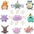 thumbnail image 2 of Pokemon Ditto Fliped Plush Doll Dragonite Magikarp Trubbish Double-Sided Doll Soft Stuffed Peluche Anime Birthday Xmas Gift, 2 of 5