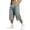 Gray, variant on Guluxicc Men's Athletic Pants with Pockets Elastic Waist Drawstring Straight Leg Cropped Trousers for Running Everyday Gym Workout Wear Summer Casual Outfits