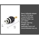thumbnail image 3 of Scienceny Adaptador de válvula de aire para tabla de surf ABS, anillo de sellado de goma ergonómico profesional portátil, boquilla adaptadora de Accesorios para motos Negro Scienceny VI017058-01, 3 of 6