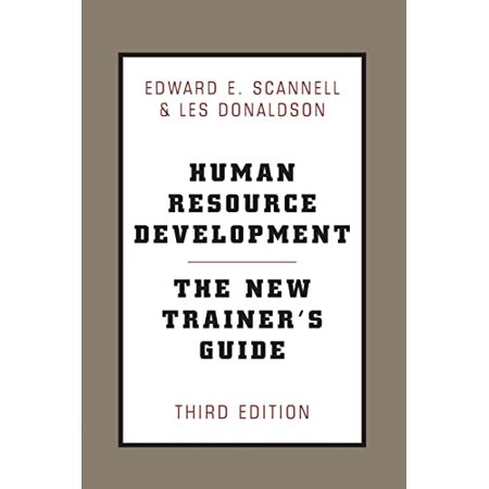 Pre-Owned Human Resource Development: The New Trainer s Guide 3rd Ed (Paperback) 0738203289 9780738203287