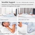 thumbnail image 6 of Body Pillow For Adults  Side Sleeper Bed Full Support In Long & Large Size Tencel Lyocell Cover Firm Memory Foam Soft Microfiber 20x54 Inch Machine Washable, 6 of 9