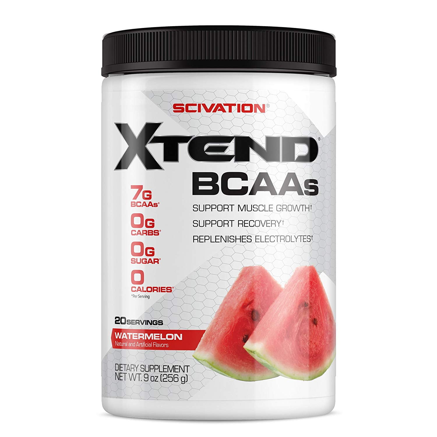 XTEND Original BCAA Powder Watermelon Sugar Free Post Workout Muscle