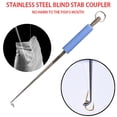 thumbnail image 2 of Fishing Hook Remover 2PCS Stainless Steel Fishhook Dehooker Hook Detacher Extractor Rapid Decoupling Fishing Tools 2PCS, 2 of 6
