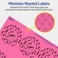 thumbnail image 5 of Avery Printable Round Labels, Bright Pink, 2.5" Diameter, 90ct, 5 of 11