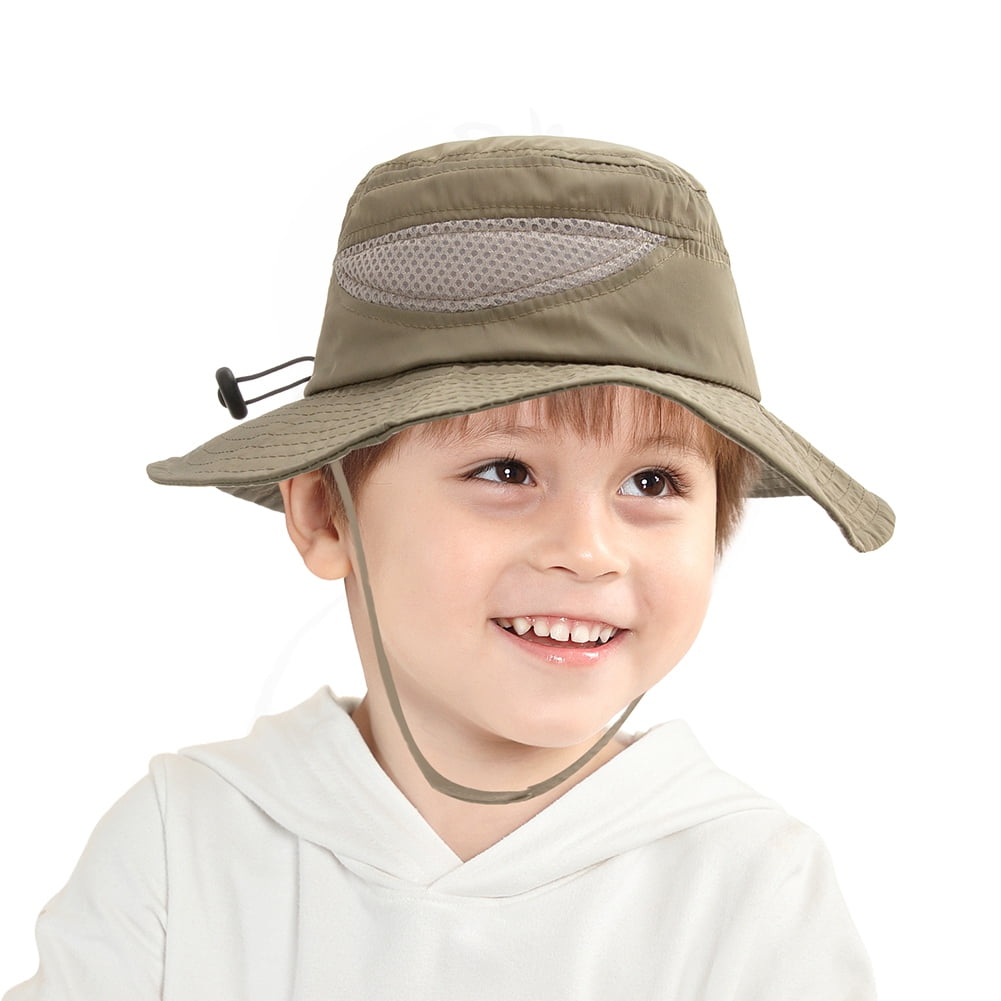 Home Prefer Kids Boy Ultra-Light Quick Dry Mesh Sun Hat UV Protection Summer Hat