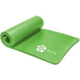 thumbnail image 2 of AUM High Density HD Foam Tech Yoga Exercise Mat - 72" x 24" x 1/2" - Kiwi Green, 2 of 2