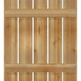 thumbnail image 5 of 28 7/8"W x 32"H TimberCraft Five 5 3/8" Boards Spaced Board-n-Batten Shutters, Rough Sawn Western Red Cedar (Per Pair), 5 of 13