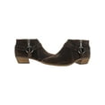 thumbnail image 2 of Lucky Brand Lk-enitha Ankle Boot Soil Brown Suede POinted Toe Western Booties (10), 2 of 3