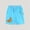 Blue, variant on HAOTAGS Summer Shorts for Toddler Boys and Girls Printed Cotton Shorts with Drawstring Blue Size 7 T