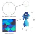 thumbnail image 5 of In the Breeze 5218 — 15-inch Cool Damsel Fish Windsock — Colorful Blue Fishsock Hanging Garden Décor with Detailed Printed Graphics, 5 of 6