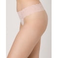 thumbnail image 2 of Maidenform Lace Thong Panty Panties Must Haves Moderate NPL Low Waist Crochet, 2 of 6