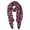 Fuchsia, variant on Peach Couture Trendy Women's Leopard Animal Print Crinkle Scarf wrap