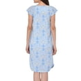 thumbnail image 5 of EZI Women's Cotton-rich Short Sleeve Nightgown, 5 of 7