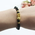 thumbnail image 3 of Lucky Stone Bead Bracelet Wristband Rich Auspicious Feng Shui Braceletk, 3 of 4