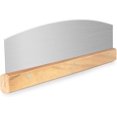 thumbnail image 1 of Coupe-pizza Style Rocker avec Outil de Coupe Polyvalent, Lame en Acier Inoxydable Robuste pour Poids Professionnel Idéal pour Couper Pizzas Légumes Fruits Herbes et Plus, 1 of 8