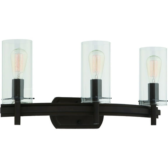Volume Lighting Regina 3-Light Indoor Antique Bronze Bathroom Vanity
